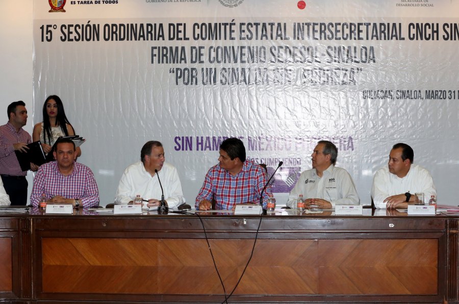 Avanza Sinaloa en el combate a la pobreza: José Antonio Meade