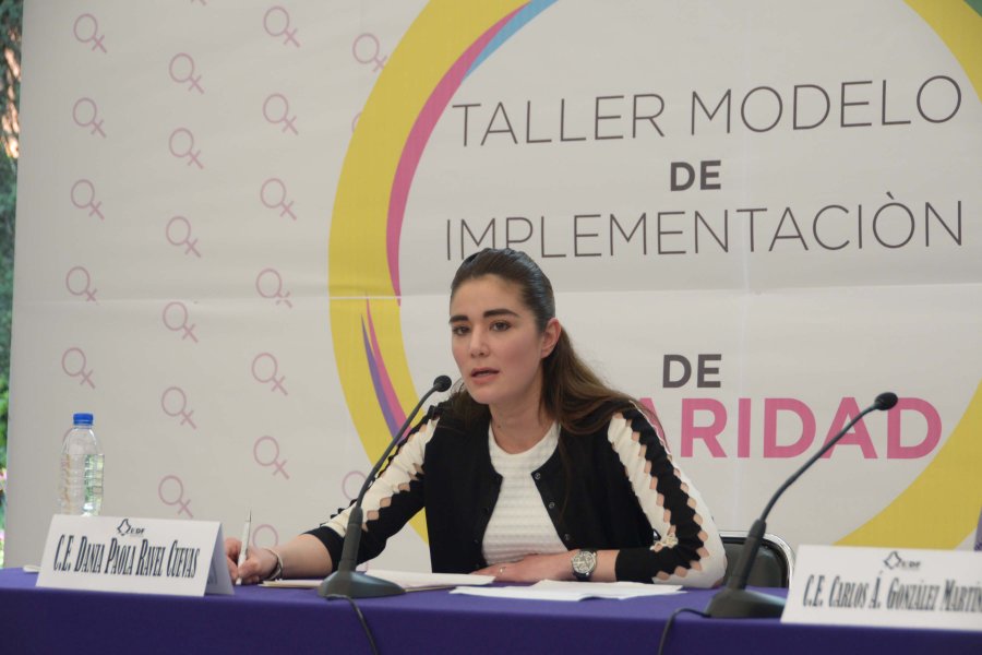 Promueve IEDF paridad en el ejercicio del poder