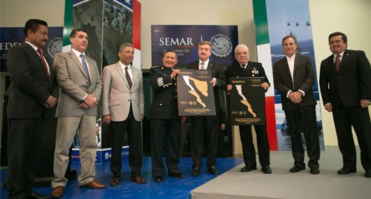 RECONOCE GOBERNADOR FRANCISCO VEGA GESTIÓN DE MANDOS MILITAR Y NAVAL EN FAVOR DE BAJA CALIFORNIA