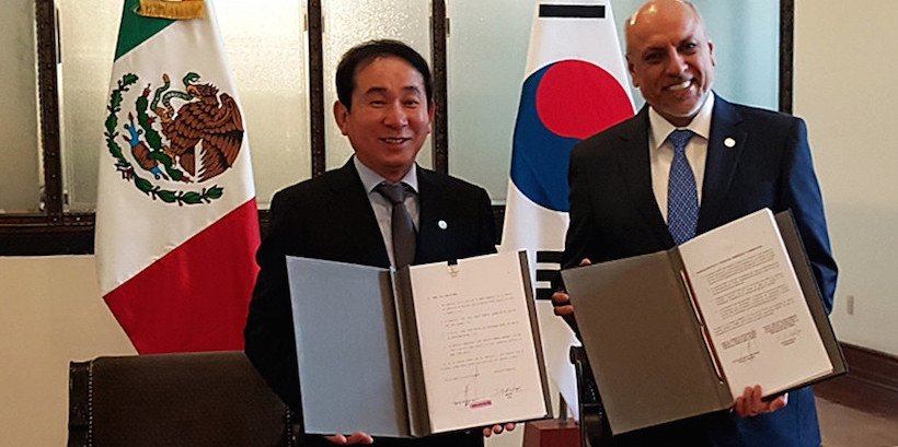 El Conacyt firma acuerdos de cooperación con la República de Corea para el desarrollo científico y tecnológico bilateral