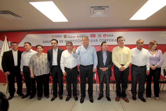 Llega a Coahuila mega inversión de Lear Corporation