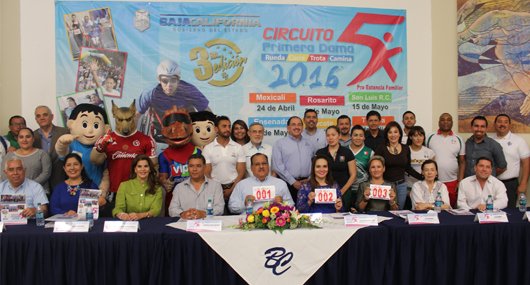 INVITA DIF BAJA CALIFORNIA A CIRCUITO PRIMERA DAMA 5 KILÓMETROS A BENEFICIO DE LA ESTANCIA FAMILIAR