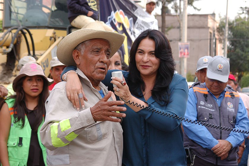 DELEGACIÓN IZTAPALAPA INICIA REENCARPETADO EN HÉROES DE CHURUBUSCO