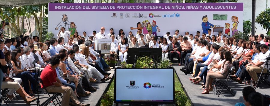 Se instala el sistema integral de protección de niños, niñas y adolescentes en Morelos