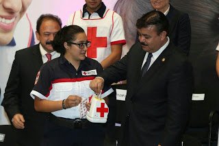PARTICIPA HAE EN EL INICIO DE LA COLECTA NACIONAL DE LA CRUZ ROJA 2016