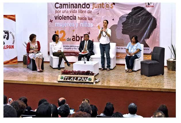 Presenta Claudia Sheinbaum campaña para erradicar violencia de género en Tlalpan