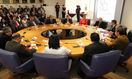 FIRMAN CONVENIO DE COLABORACIÃ“N EL IPN  Y EL SESNSP