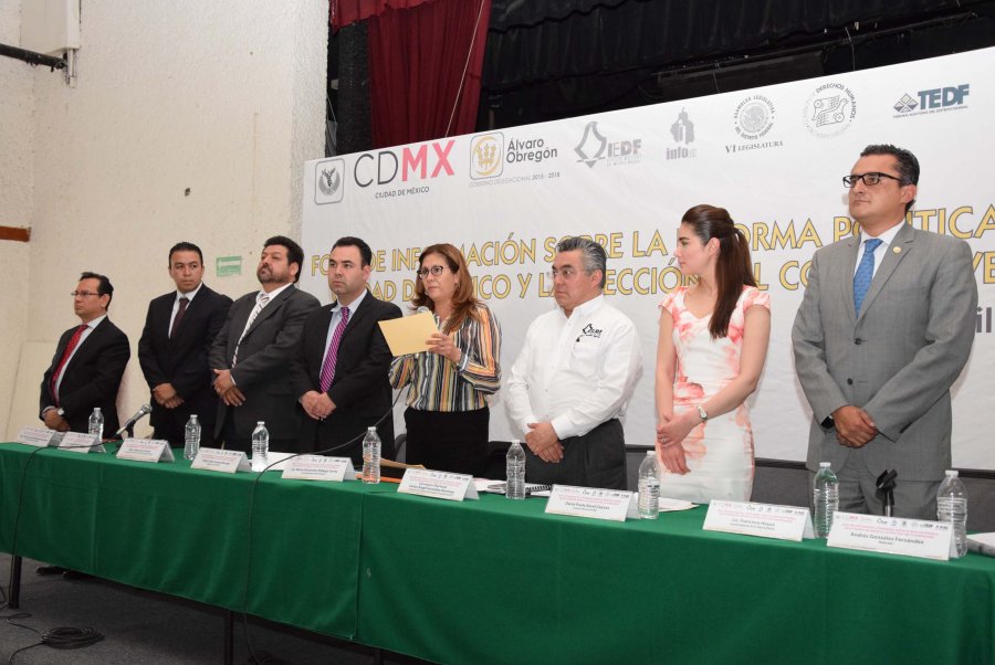 Promueve IEDF el voto informado y la participación ciudadana en la elección de la Asamblea Constituyente, a través de foros delegacionales