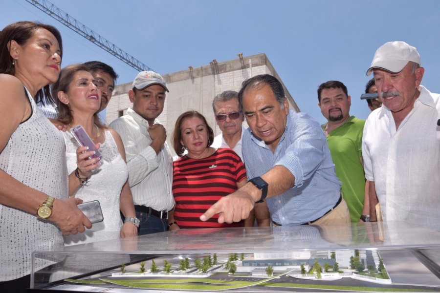 Supervisa el gobernador Héctor Astudillo avances en la obra del nuevo Hospital General de Acapulco