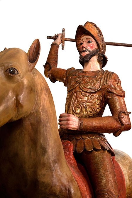 â€œSantiago. Un caballero con alma de maÃ­zâ€ â€˜cabalgaâ€™ en el Museo Nacional del Virreinato