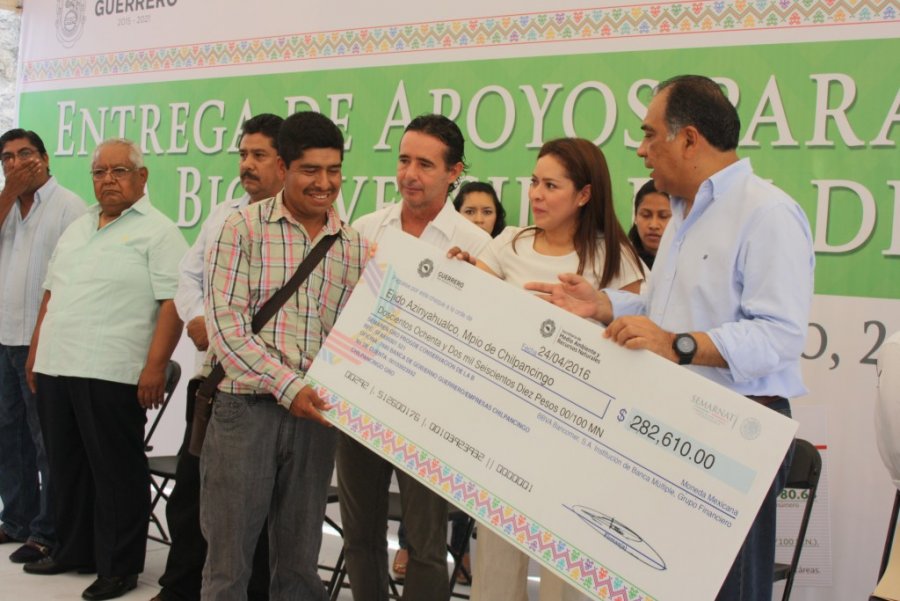 Entrega Héctor Astudillo apoyos por casi 37 MDP para la Conservación de la Biodiversidad