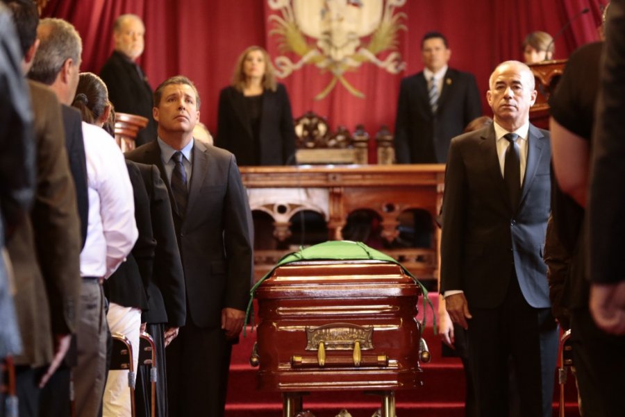 Rinden los Tres Poderes de Gobierno, Homenaje Póstumo al Diputado Local, Ricardo Torres Origel.