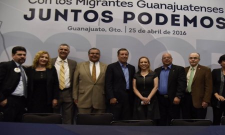 Acuerdan acciones a favor de los guanajuatenses que radican en la UniÃ³n Americana.