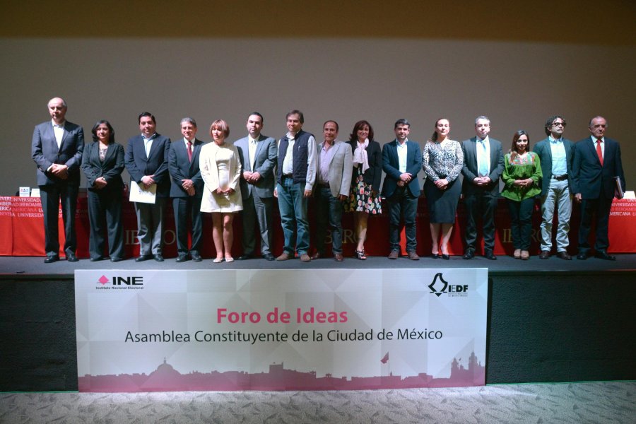 REALIZAN INE E IEDF SEGUNDO FORO DE IDEAS DE CANDIDATAS Y CANDIDATOS A LA ASAMBLEA CONSTITUYENTE DE LA CDMX