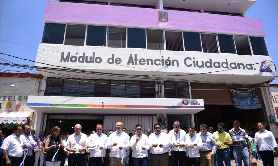Inaugura Graco Ramírez módulo de servicios a la ciudadania en Cuautla