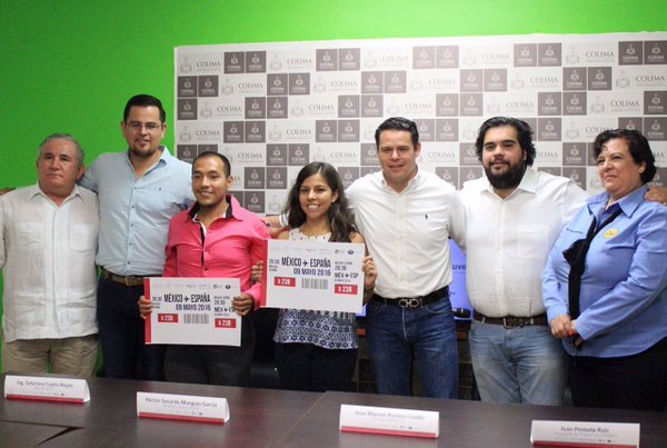 Anuncia IMJUVE que dos colimenses ganan beca de movilidad a España