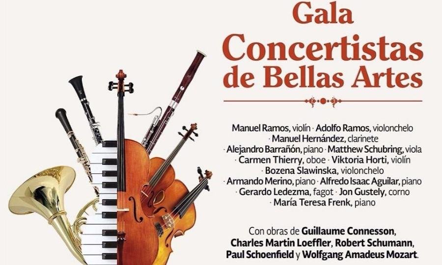 Celebrará el INBA la Gala de Concertistas de Bellas Artes