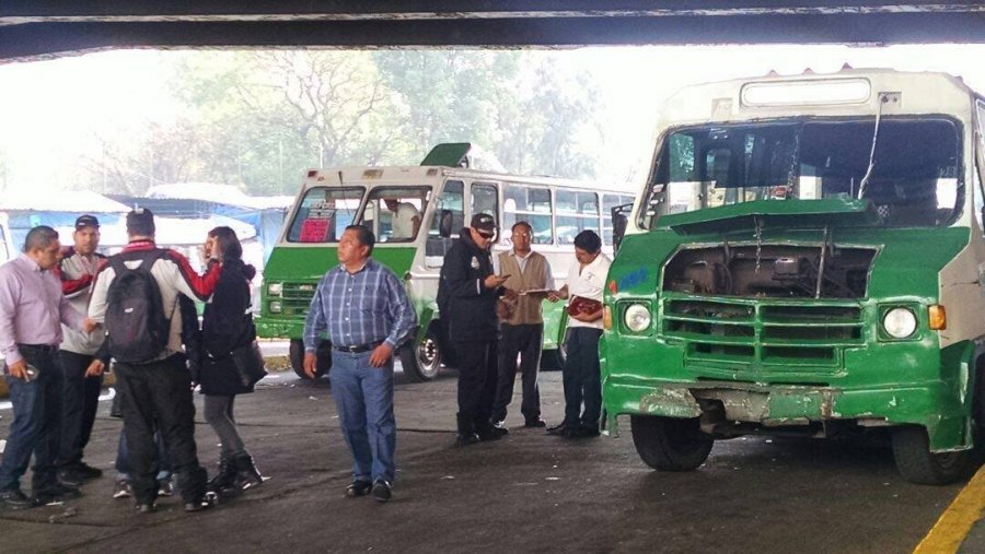 Semovi aplica medidas de reordenamiento al transporte público concesionado en Cetram Tacuba