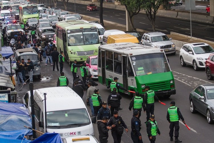 LA COMETRAVI REALIZA SEGUNDO OPERATIVO CONJUNTO PARA ORDENAR EL TRANSPORTE PÚBLICO EN LA ZONA METROPOLITANA DEL VALLE DE MÉXICO