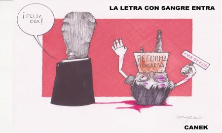 LA LETRA CON SANGRE ENTRA