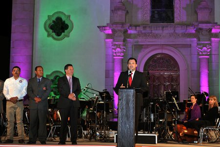Inaugura ISC 19 Festival Kino 2016 en Magdalena de Kino
