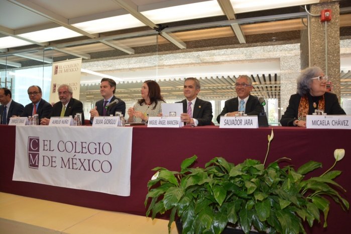 Asiste a la inauguración del Edificio a€œMario Ojeda Gómeza€ del COLMEX