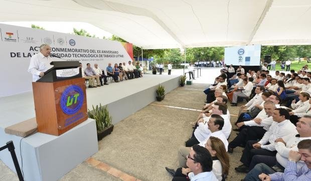 Universidad Tecnológica de Tabasco, de las mejores instituciones estatales: Núñez