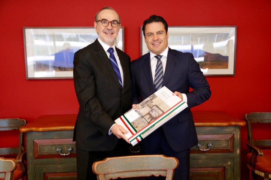 Dialoga Aristóteles Sandoval con el Embajador de México en EEUU