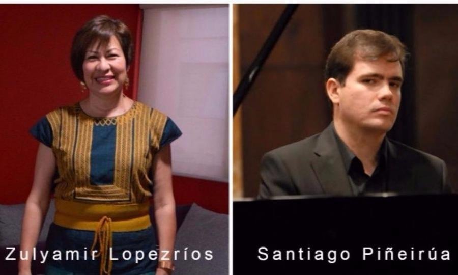 Ofrecerán dos conciertos la soprano Zulyamir Lopezríos y el pianista Santiago Piñeirúa