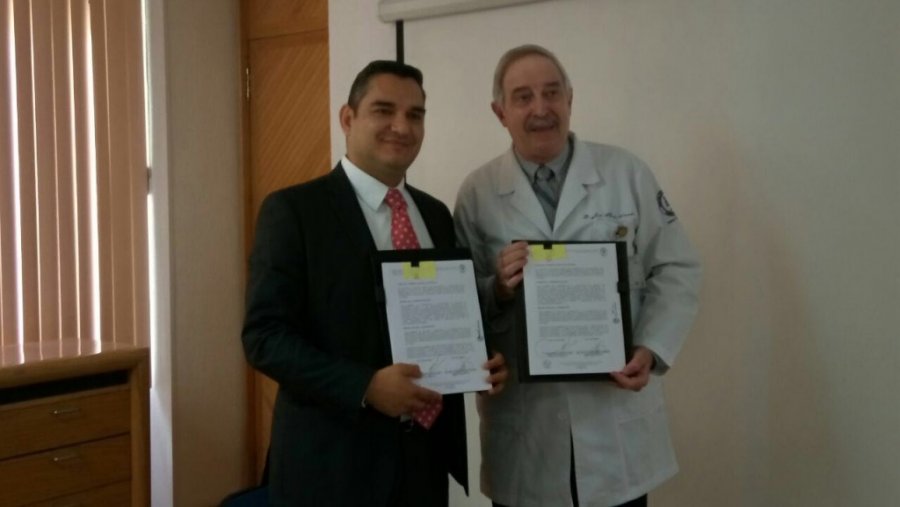 Firman Convenio el IECAN y el HIMFG para atender con Radioterapia a pacientes oncopediátricos