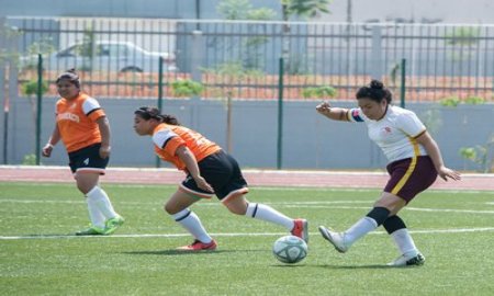 Entusiasmo en los encuentros de fÃºtbol femenil del LX Evento Prenacional Deportivo de los TecnolÃ³gicos