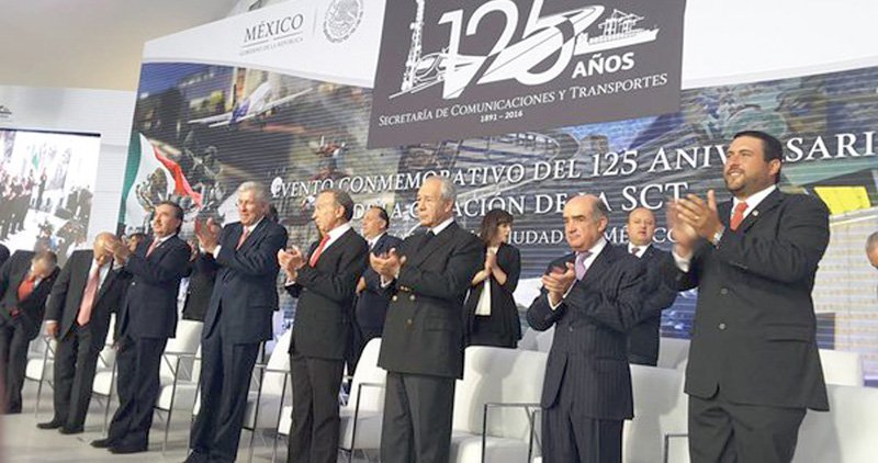 Celebra la SCT su 125 aniversario