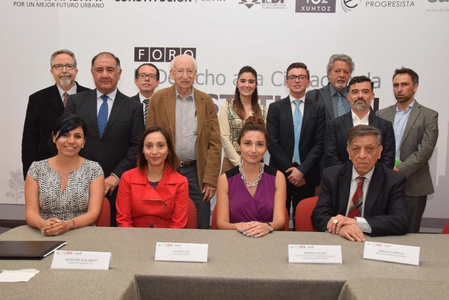 Asumen IEDF y ONU hábitat que el foro El derecho a la ciudad en la Nueva Constitución sea conocido por los constituyentes