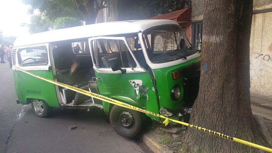 SEMOVI revoca concesión a unidad de ruta 25 por percance víal