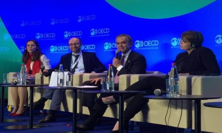 Remarca Jefe de Gobierno en Foro OCDE, importancia del programa â€œEl MÃ©dico en Tu Casaâ€ y el incremento al salario