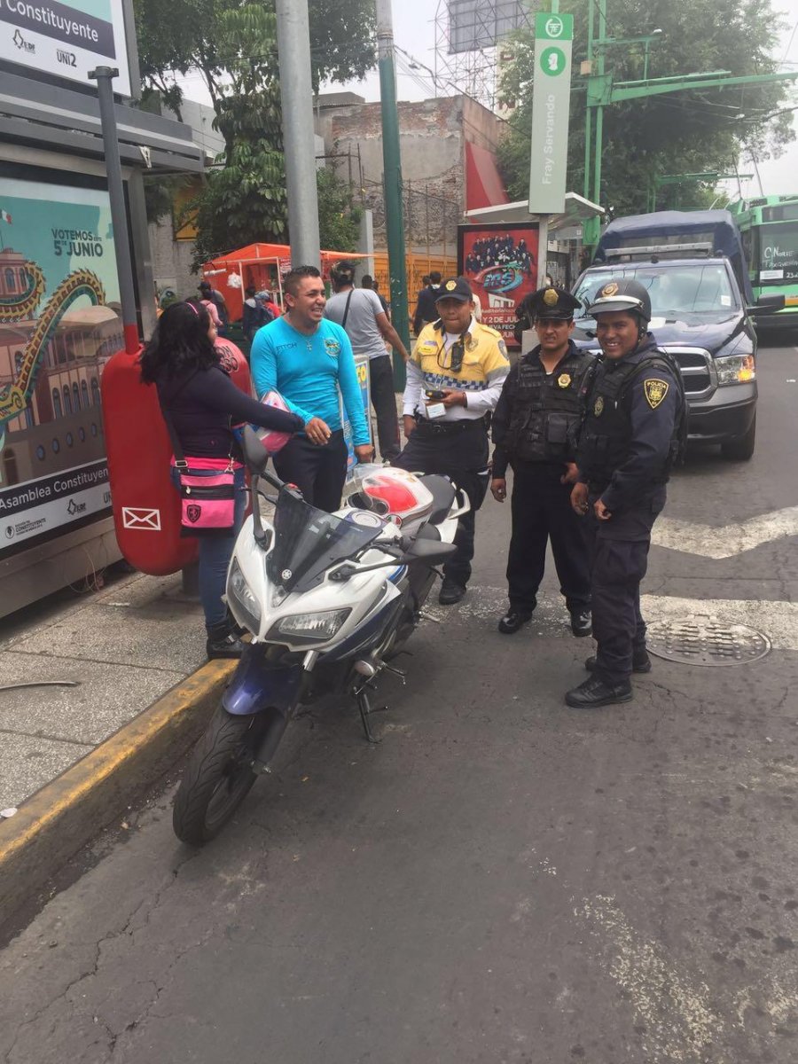 SANCIONA LA SSP-CDMX A 31 MOTOCICLISTAS POR FALTAS AL REGLAMENTO DE TRÁNSITO