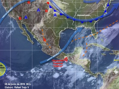 Persistirán lluvias fuertes en Oaxaca