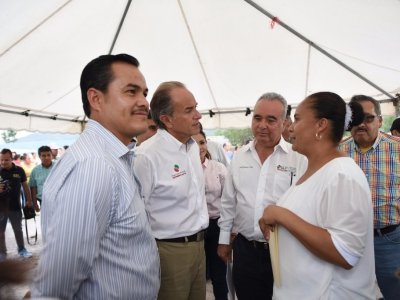 JM CARRERAS RECORRE ZONA AFECTADA DE VILLA DE ZARAGOZA