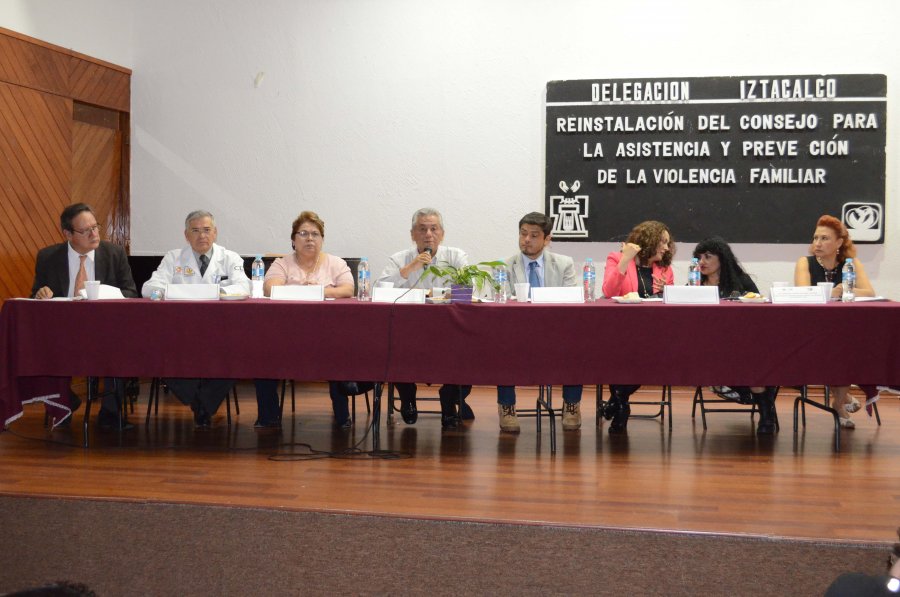 La Delegación Iztacalco reinstaló Consejo para Prevención de la Violencia Familiar