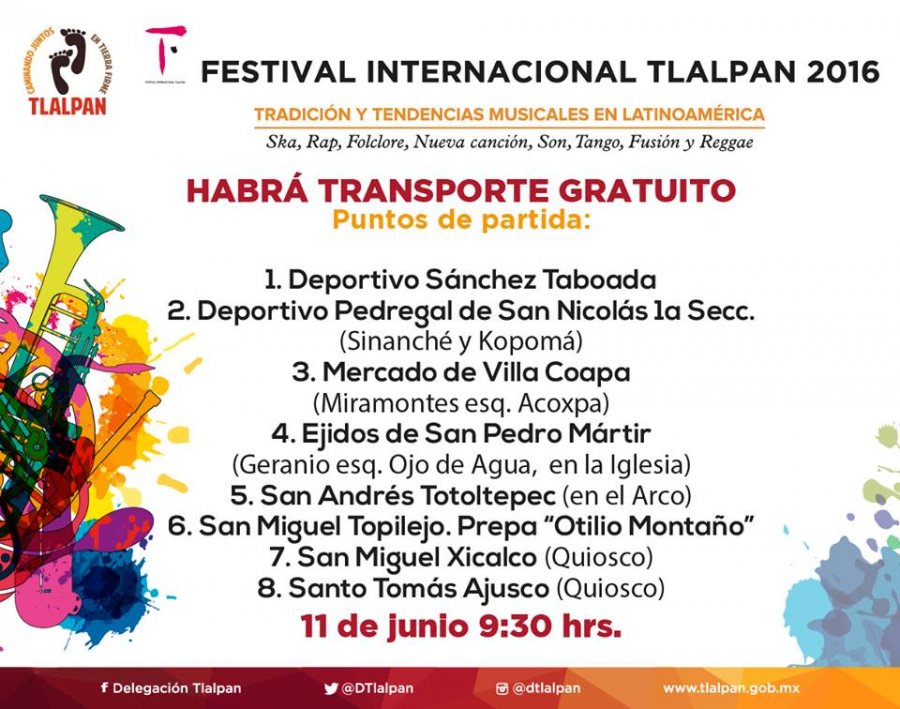  Realiza Tlalpan primer Festival Internacional