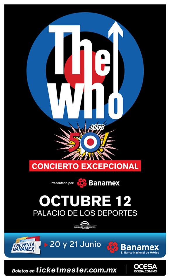 A¡THE WHO LLEGA A MÉXICO!