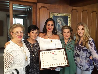 Entrega Cruz Roja Mexicana Medalla de Oro a Mané Sánchez Cámara