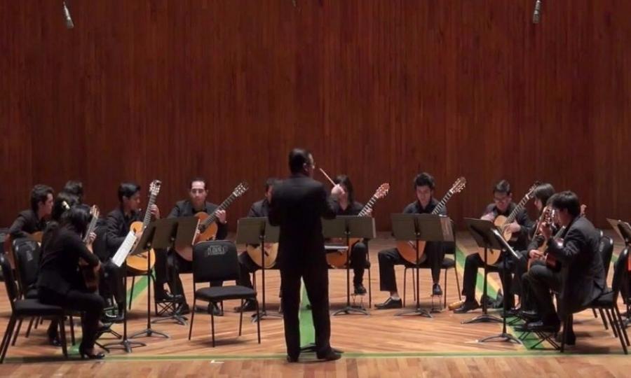 La Orquesta de Guitarras del Conservatorio Nacional de Música se presentará en la Biblioteca de México