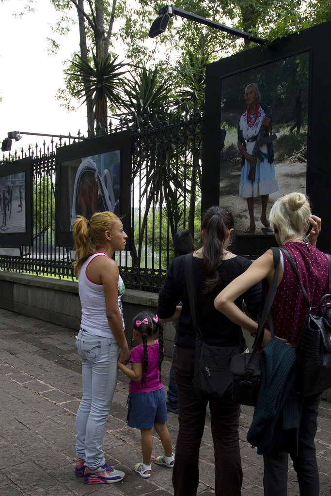 Inauguran en la Galería Abierta de las Rejas de Chapultepec Cuartoscuro: 30 años de retratar México