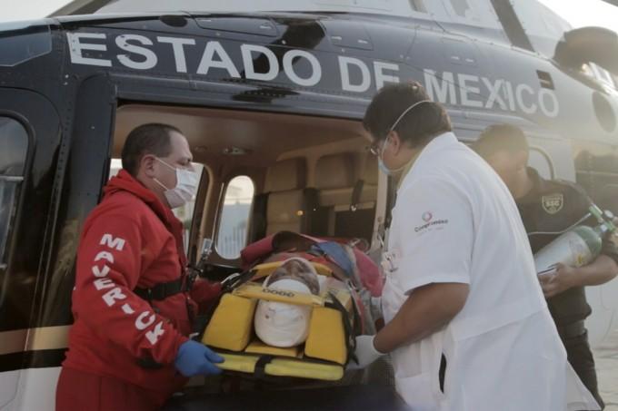 Traslada Relámpagos a hombre con traumatismo craneoencefálico