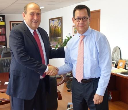 Se reúne Gobernador Rubén Moreira con Roberto Campa Cifrián
