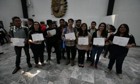 PREMIAN A GANADORES DEL CONCURSO INTERPOLITÃ‰CNICO DE ARTES PLÃSTICAS