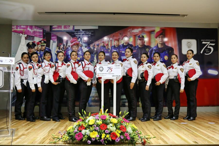 SSP-CDMX Y EL METRO PRESENTAN BOLETO CONMEMORATIVO AL 75 ANIVERSARIO DE LA PBI
