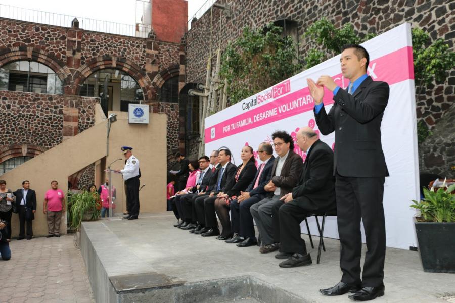 DE ENERO A LA FECHA SE HAN CANJEADO MIL 517 ARMAS GRACIAS AL PROGRAMA a€œDESARME VOLUNTARIOa€
