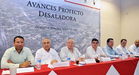 Presentan avances en proyecto de desaladora